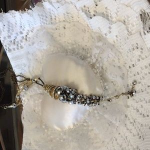 Gold/Crystal Necklace